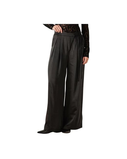 EDITED Broeken ,Zwart ,Polyester Katie Broek in het Black