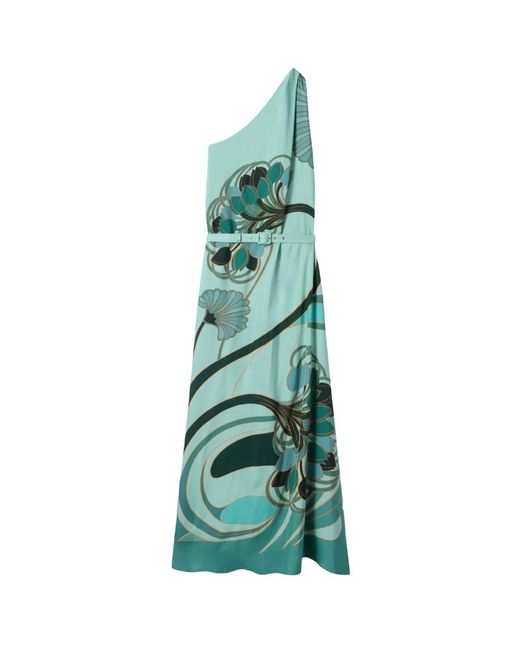 LaDoubleJ Green Long Dress Roy Silk