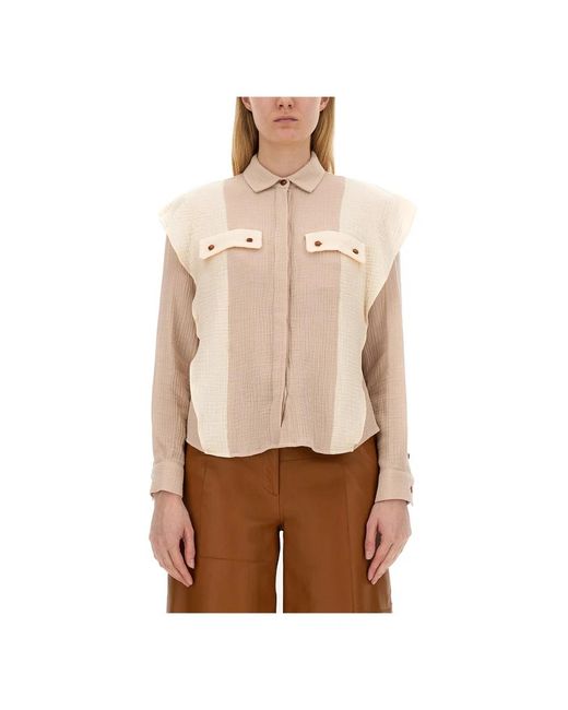 Shirts Alysi de color Natural