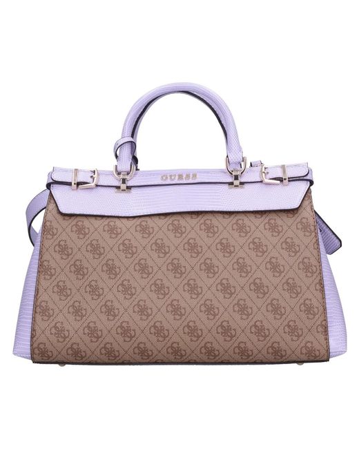 Handbags Guess de color Purple
