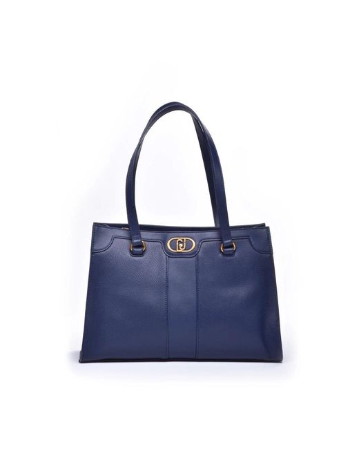 Liu Jo Blue Stilvolle Anaba Schultertasche Mit Reißverschluss