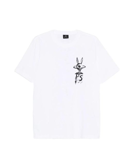 T-Shirts Paul Smith de hombre de color White