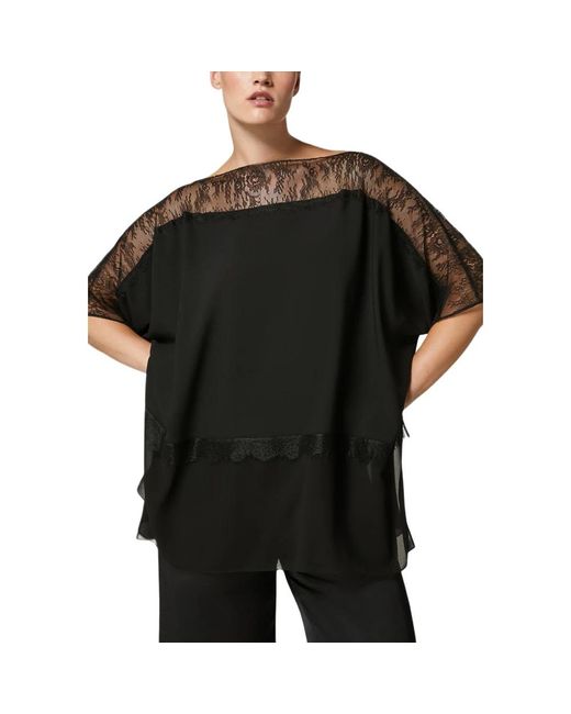 Marina Rinaldi Black Blouses