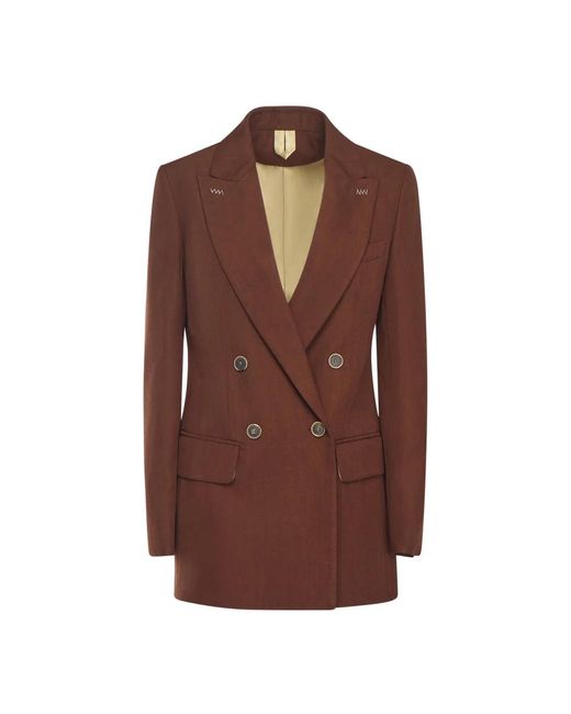 Max Mara Brown Blazers