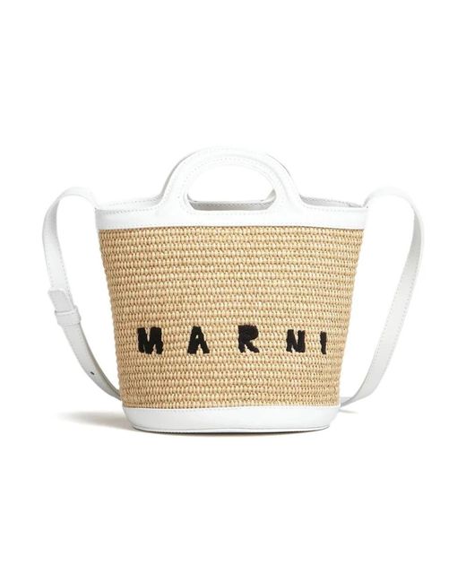 Marni Natural Bucket Bags