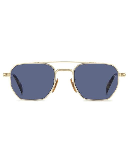 David Beckham Blue Sunglasses for men