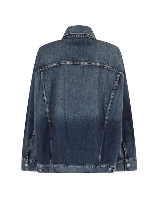 Agolde Denim Jackets in het Blue