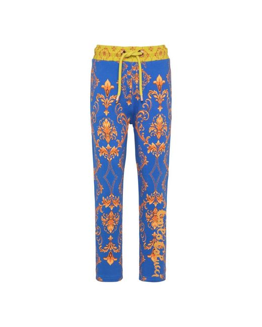 carlo colucci Blue Straight Trousers