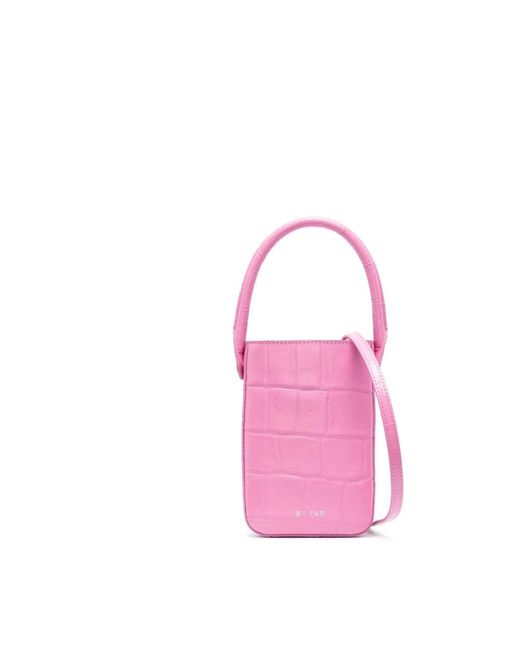 By Far Pink Mini Bags