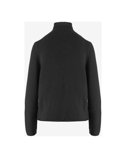 Allude Black Cashmere Knitwear