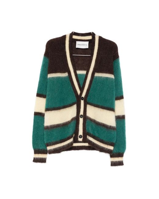 Cardigans Amaranto de hombre de color Green