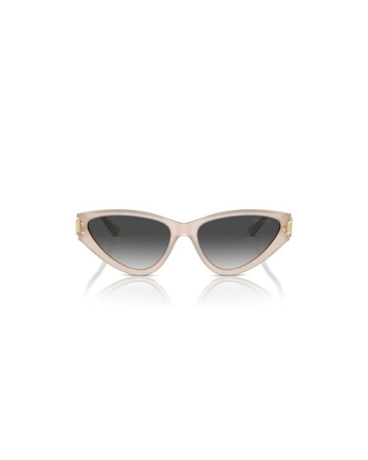 Jimmy Choo White Sunglasses