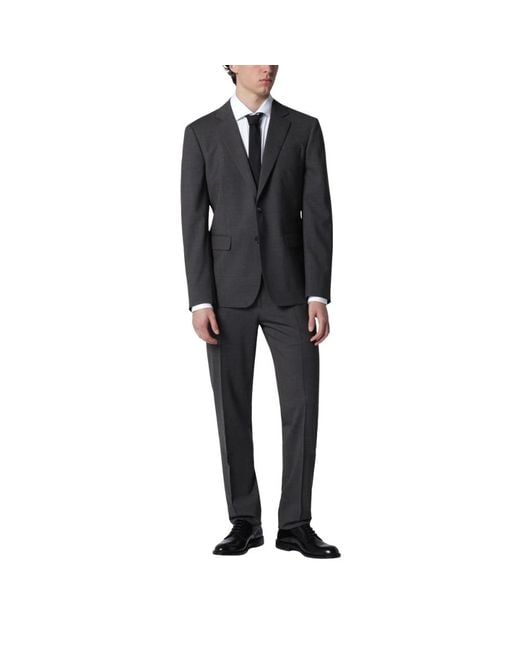 DSquared² Black Single Breasted Suits for men
