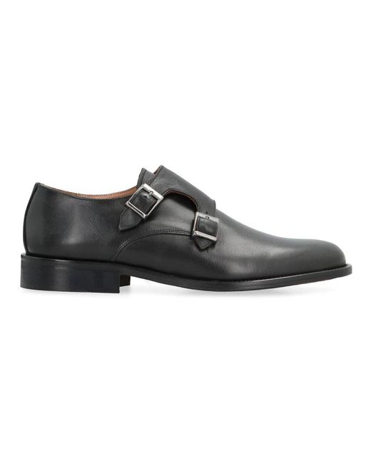 Bruno Magli Black Business Shoes for men