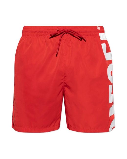 DIESEL Badehose rio-41-d-core in Red für Herren