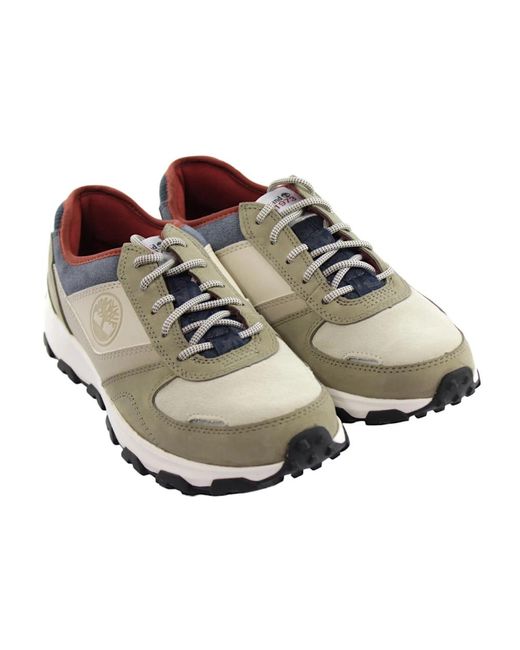 Timberland Helltaupe casual sneakers in Gray für Herren