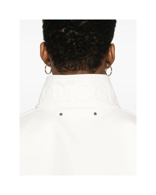 Gucci White Light Jackets