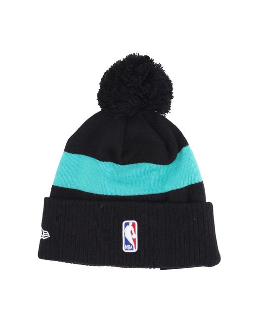 KTZ Accessoires ,Veelkleurig ,Nba City Night Pom Pom Beanie in het Blue voor heren