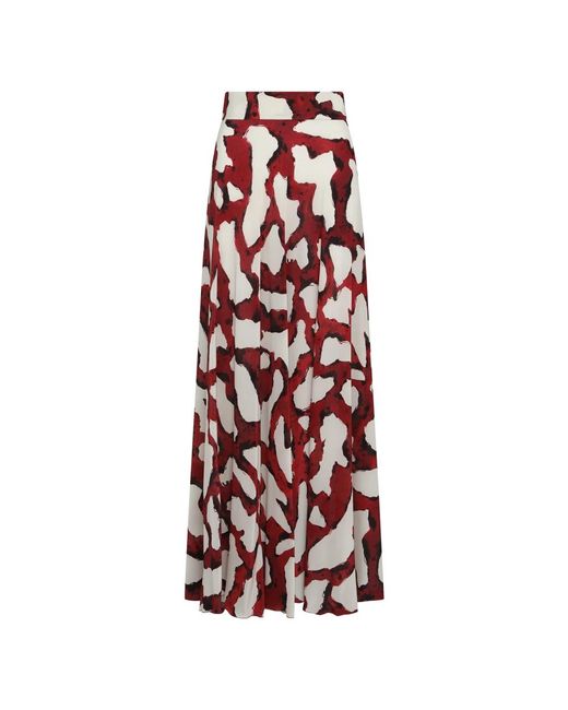 MARINELLA PICCINNO Red Maxi Skirts