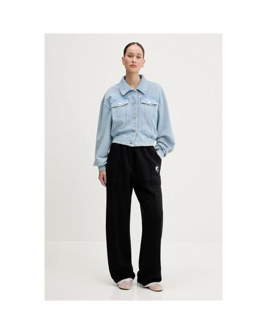 Denim Jackets Moschino de color Blue