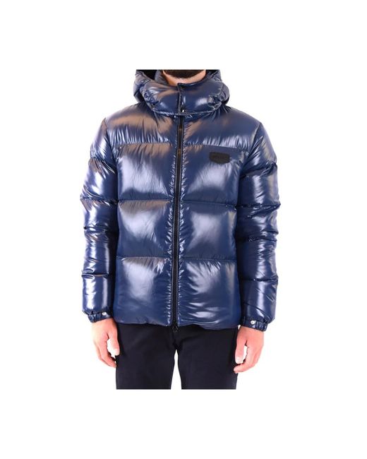 Duvetica Blue Down Jackets for men