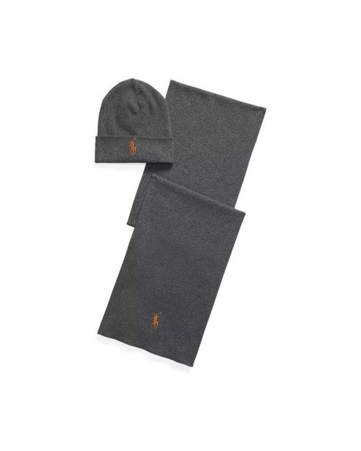 Polo Ralph Lauren Gray Winter Scarves for men