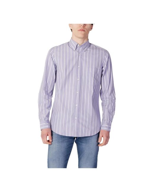 Boss Purple Casual Shirts for men