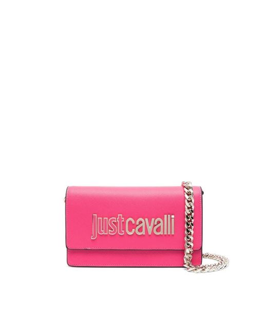 Just Cavalli Pink Cross Body Bags