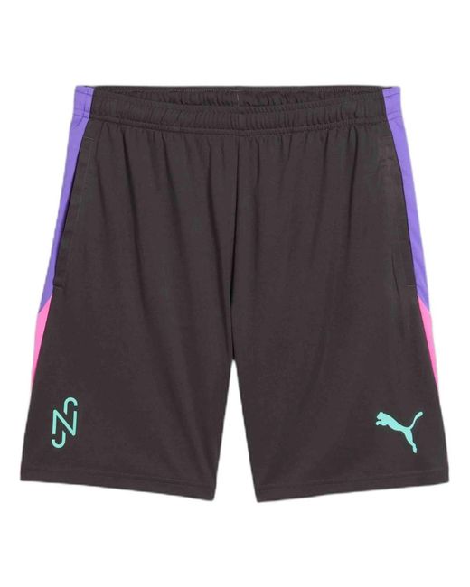 PUMA Fitness ,Zwart ,Polyester Neymar Jr Creativity Training Shorts in het Gray voor heren
