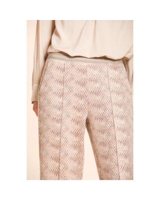 Mason's Natural Straight Trousers