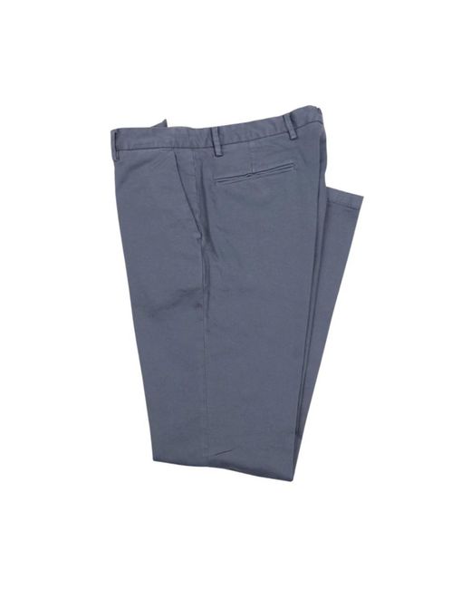 Brooksfield Chinos in het Blue voor heren