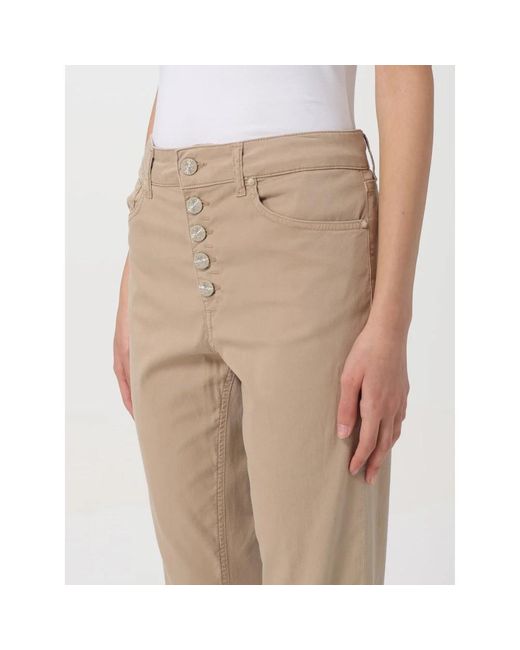 Dondup Natural Cropped trousers