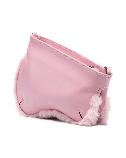 MANU Atelier Pink Shoulder Bags