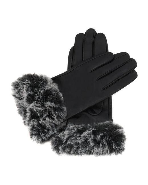 Kazar Accessoires ,Zwart ,Leer Domenica Handschoenen in het Black