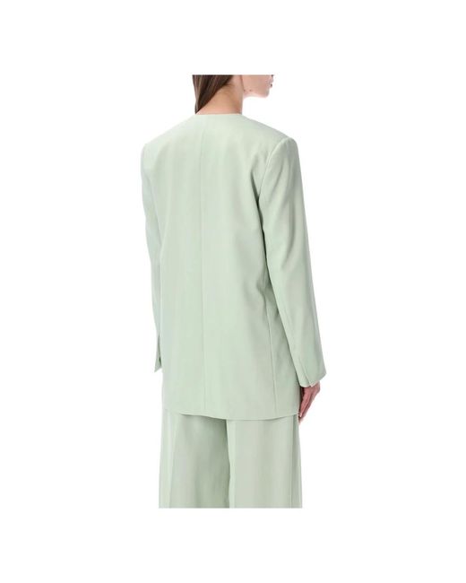 Alberta Ferretti Green Blazers