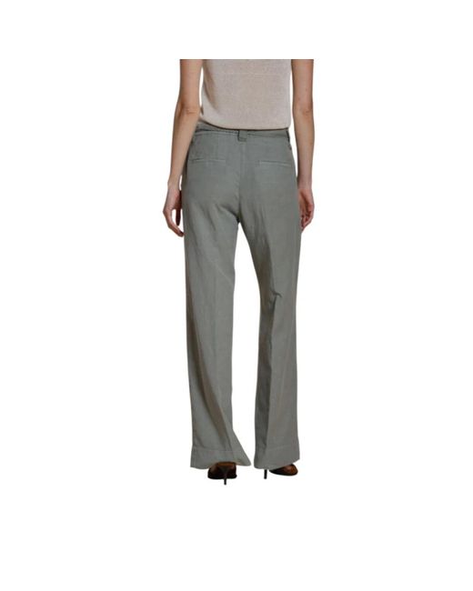 Mason's Gray Wide Trousers