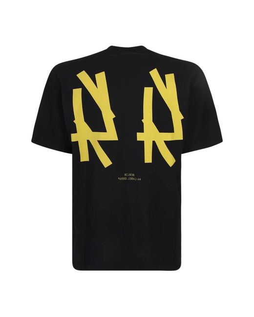 44 Label Group Black T-Shirts for men