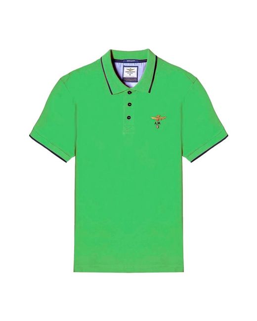 Polo Shirts Aeronautica Militare pour homme en coloris Green