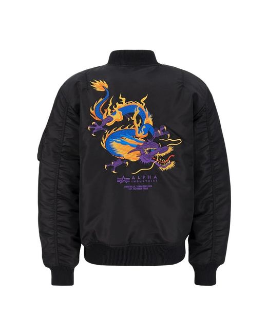 Bomber Jackets Alpha Industries de hombre de color Black