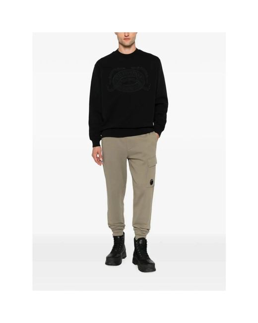 C P Company Black Sweatshirts for men