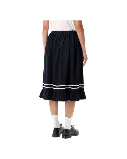 Comme des Garçons Black Midi Skirts