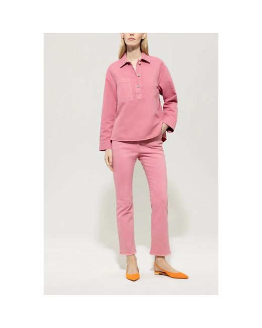 Luisa Cerano Pink Blouses