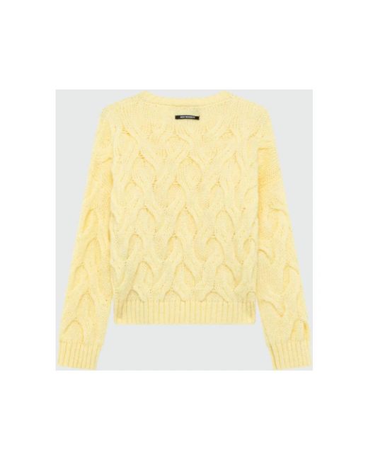 Roy Rogers Multi-Cable Pullover in het Yellow