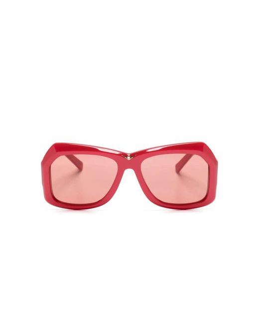 Marni Red Sunglasses