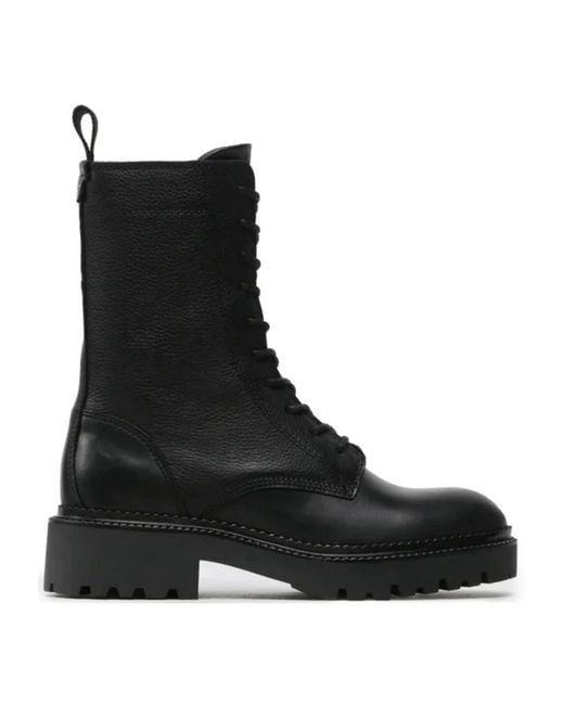 Gant Black Lace-Up Boots