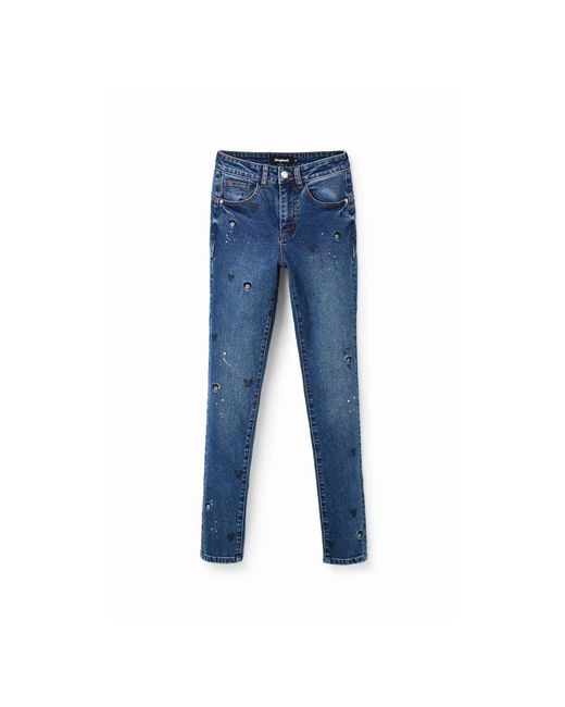 Desigual Blue Skinny Jeans