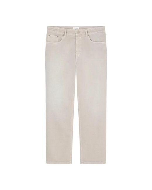 Closed Jeans ,Katoen Milo Cropped Jeans in het White