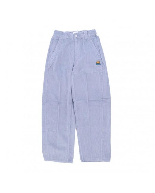 Obey Blue Wide Trousers