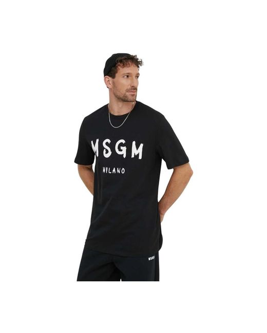 MSGM T-Hemden in het Black voor heren