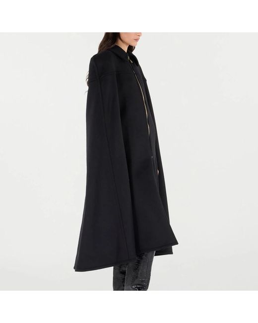 Roberto Cavalli Black Ponchos